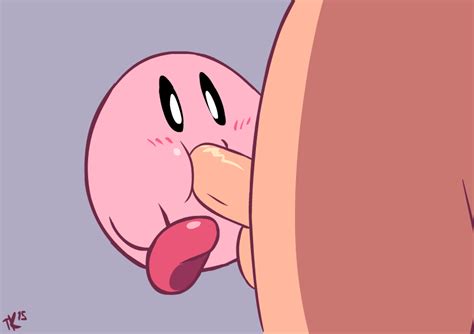 Rule 34 Animated Blush Fellatio Kirby Kirby Series Male Nintendo