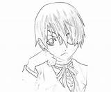 Ciel Phantomhive Look Coloring Pages sketch template