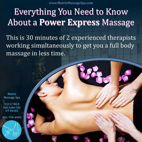 everything you need to know about a power express massage massage