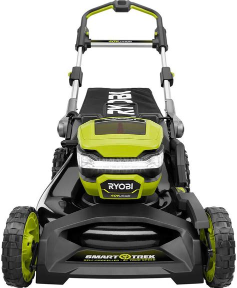 Ryobi Self Propelled Lawn Mower 21 In 40 Volt Lithium Ion Cordless