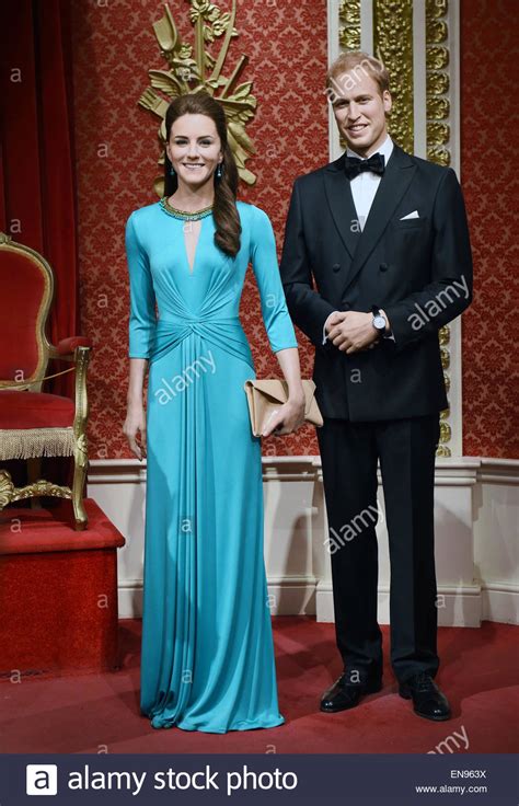 the wax figures of prince william duke of cambridge and