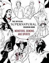 Supernatural Monsters Demons Spirits Coloring Book Official Insight Editions Sc Books 1st Look Forbiddenplanet sketch template