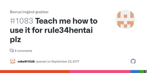 Teach Me How To Use It For Rule34hentai Plz · Issue 1083 · Bionus