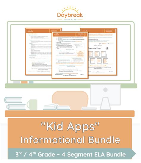 kid apps informational bundle daybreak lessons