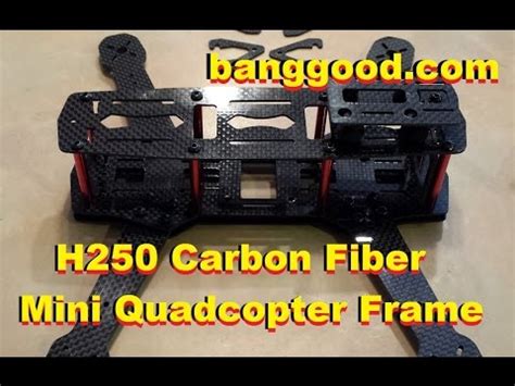 blackout clone quadcopter frame  bangood unboxing assembly  details zmr youtube