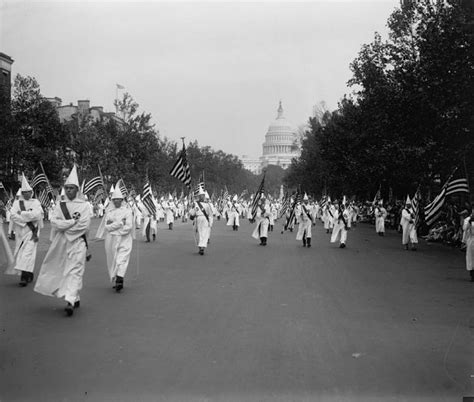 ku klux klan extraordinary images from a divisive era capture a day of reckoning as 50 000