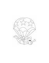 Coloring Parachute Paratrooper Col Toodler Boy Pages sketch template