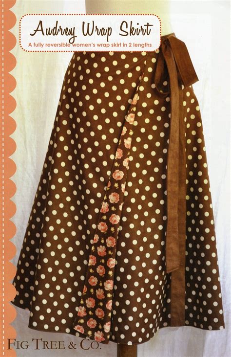 audrey wrap skirt by figueroa joanna wrap skirt pattern sewing