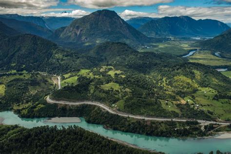 chile  established  route  parks   mile scenic drive connecting  nature