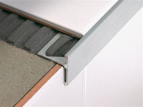 floor tile step edge trim peel  stick floor tile