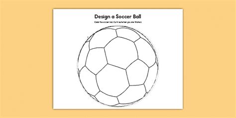 soccer ball colouring page escapeauthoritycom