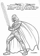 Vader Darth Coloring Wars Star Pages Color Armor War Print Hellokids Lightsaber Coloriage sketch template
