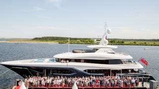 conrad delivers  metre flagship superyacht viatoris boat international