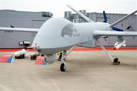chinas wing loong uav test weapons