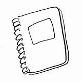 Notebook Clipart Drawing Clip Worksheets Cliparts Library Funfonix Mes Gif sketch template