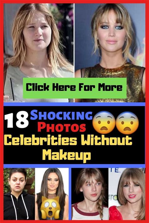 celebrities  makeup   shocking   celebrities