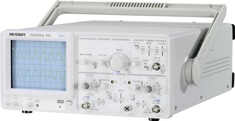 oscilloscope analogique voltcraft vc    mhz  canaux conradfr