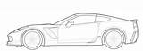 Coloring Pages Chevrolet Corvette Fun Family Trax These sketch template