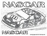 Coloring Pages Nascar Car Race Drag Kids Cars Drawing Print Racing Rod Color Hot Printable Cool Storm Jackson Busch Kyle sketch template