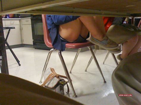 schoolgirl upskirt under desk creepshot mega porn pics