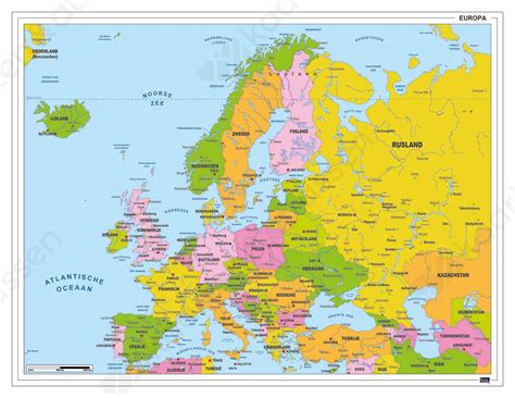 grote kaart van europa kaart
