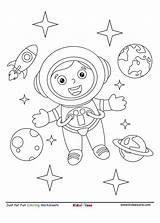 Astronaut Kidzezone Worksheets Astronout sketch template
