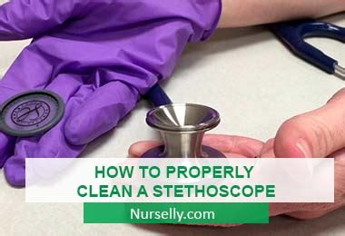 clean  stethoscope cleaning practices
