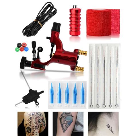 tattoo machine accessories kit tattoo art tool needles holders power