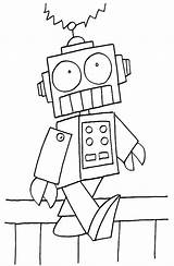 Robot Coloring Pages Toddlers Unknown Pm Posted sketch template