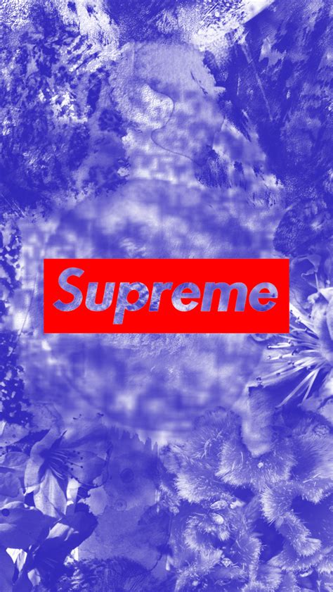 supreme blue dye wallpaper iphone   jd    deviantart