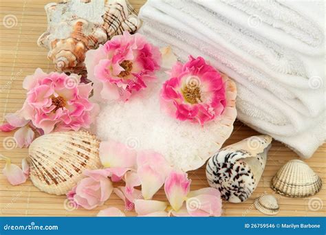 rose spa treatment royalty  stock image image