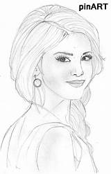Selena Gomez Coloring Pages Grande Ariana Drawing Outline Printable Getdrawings Stunning Getcolorings Drawings Color Colorings sketch template