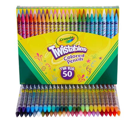 twistables colored pencils set  count crayola