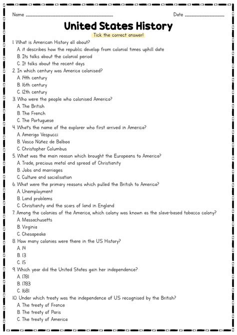 history worksheets history worksheets middle school lesson