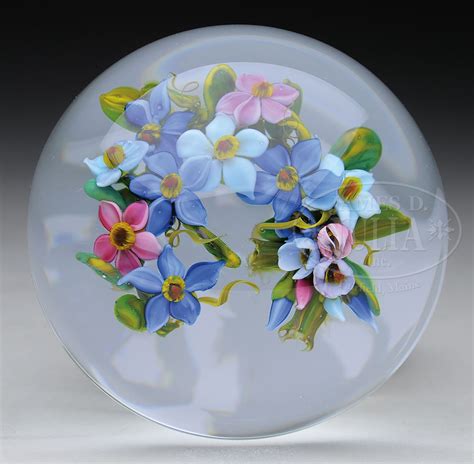 Melissa Ayotte Forget Me Not Paperweight In 2021 Pink Blossom Paper