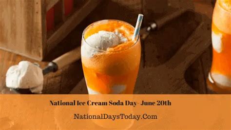 national ice cream soda day    day