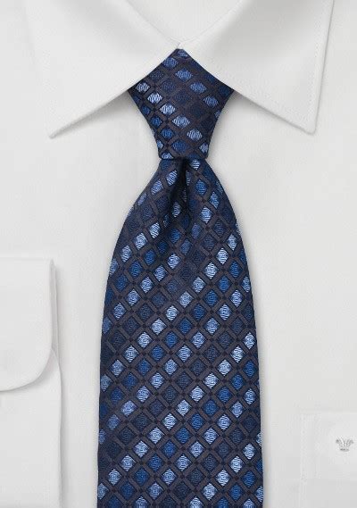 designer tie  navy blue bows  tiescom