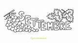 Settembre Colorare Mese Colora Calendari Calendario Anno Disegno Mondofantastico Novembre sketch template
