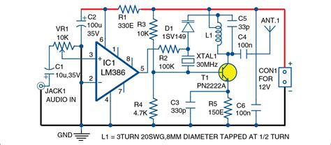 emitter modulator circuit diagram