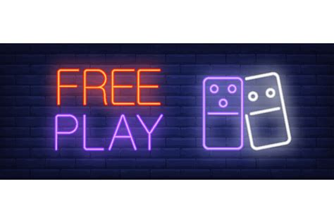 play neon sign glowing inscription graphic  pchvector