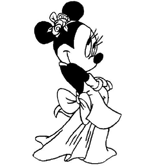minnie mouse birthday coloring pages coloring home