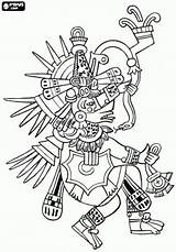 Coloring Huitzilopochtli Aztec Pages Gods Goddesses Aztecs Ancient Colouring Designlooter Culture 401px 19kb Choose Board Drawings sketch template