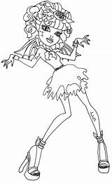 Coloring Zombie Monster High Pages Rochelle Dance Goyle Shake Printable Princess Choose Board Print Popular sketch template