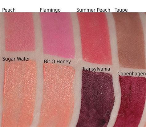 best drugstore makeup brand nyx cosmetics swatches on pale skin