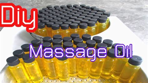 Diy Massage Oil Massage Oil Homemade Recipe Using Herbs For Massage And