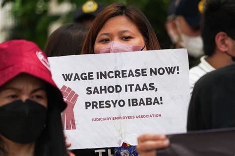 law required  raise minimum wage  govt workers dbm abs cbn news