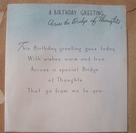 Lot Of 4 Vintage 1940s Birthday Greeting Cards With Grandmother S