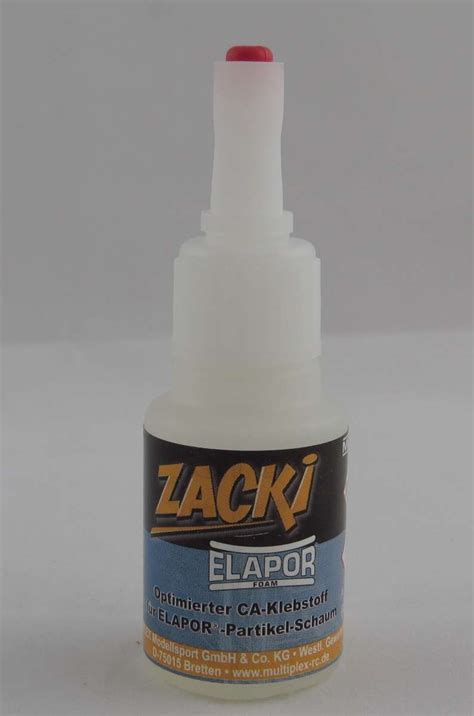 zacki elapor gr flasche besonders auf die verklebung