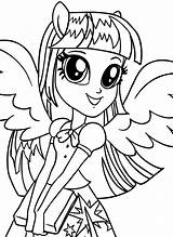 Twilight Coloring Pages Renesmee Pony Da Little Colorare Equestria Girls Disegni Sparkle Template sketch template