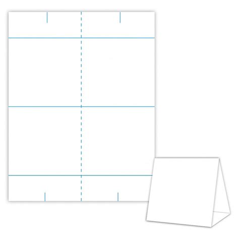 table tent template